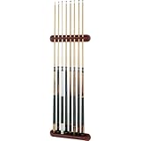 Fat Cat Mahogany Wall Mount Cue Stick Rack