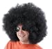 NEW MASSIVE BLACK AFRO WIG RETRO 70'S FANCY DRESS