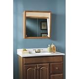 IMAGE OF Honey Oak medicine cabinet