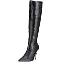 Buffalo 8466-146 Damen Stiefel Glattleder black, schwarz