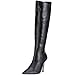 Buffalo 8466-146 Damen Stiefel Glattleder black, schwarz