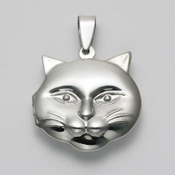 Set A Shopping Price Drop Alert For Smooth Cat Head Locket Pendant