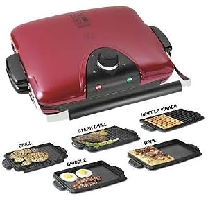 George Foreman G5 Next Grilleration Indoor Grill (GRP90WGR) by Applica Consumer Products