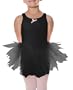 Danskin Girls 7-16 Sweetheart Neck Tank Leotard With Tutu,Black,L (12/14)