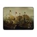 A Sea Action, possibly the Battle of Cadiz,.. - iPad Cover (Protective Sleeve) - Art247 - IPads 1 And 2
