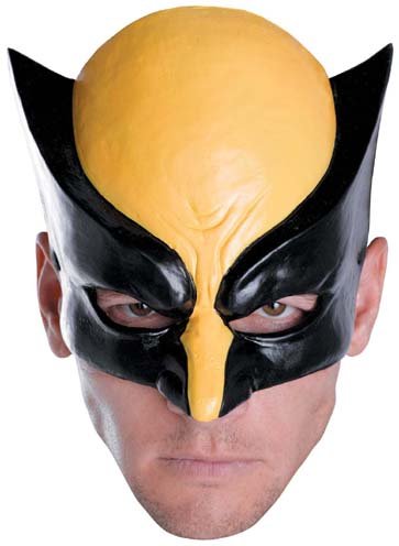  X-Men Wolverine Vinyl 1/4 Adult Mask