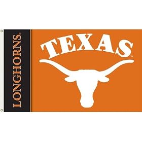 NCAA Texas Longhorns 2-Sided 3-by-5 Foot Flag with Grommets