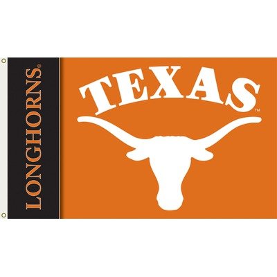 NCAA Texas Longhorns 2-Sided 3-by-5 Foot Flag with Grommets