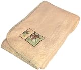 Safari Kids Micro Balboa Sage Blanket by Nojo