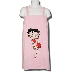 Betty Boop Classic Pose Fleece Bath Wrap