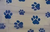 University of Kentucky UK Wildcats Silk Feel Scarf Blue Paw Print