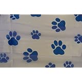 University of Kentucky UK Wildcats Silk Feel Scarf Blue Paw Print