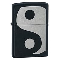 Zippo Lighter 218 T and Y, Black Matte