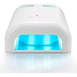 USpicy&reg; MACARON 36W Nail Dryer UV Lamp/ Light For Acrylic, Gelish & Shellac Curing, Upgraded with Sliding Tray & Timer Setting, SPA Equipment + Free USpicy Highly UV Protective Gloves