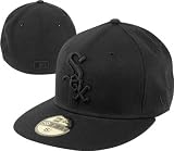 Chicago White Sox 59FIFTY Black on Black Fitted Hat