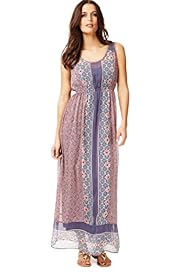 Indigo Collection Bali Print Maxi Dress with Camisole