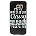 Galaxy S6 Case, Easytop Slim Fit Flexible Ultra Slim TPU Soft Rubber Cover Case Scratchproof Shock Absorbent Shatterproof Anti-Slip Protector Skin for Samsung Galaxy S6 2015 Release (Bitch)