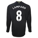 adidas Frank Lampard Chelsea Long Sleeve Away Replica Soccer Jersey 09/10