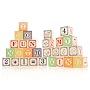 Classic Embossed Alphabet Blocks ABC