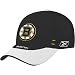 Reebok Boston Bruins Black NHL Draft Day 1-Fit Flex Fit Hat
