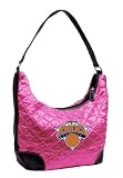 NBA New York Knicks Pink Quilted Hobo