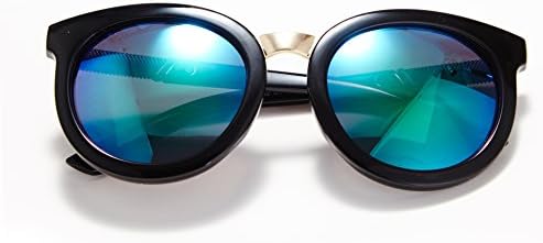 Sombosin UV Protection Metal Sunglasses for Women Polarized Wayfarer Sunglasses