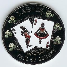 Pocket Queens Poker Guard (Gunslinger Design)