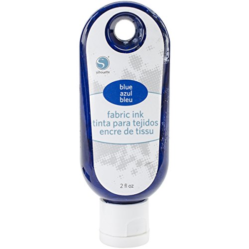Silhouette of America Silhouette Fabric Ink, 2 oz, Blue
