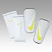 Nike Mecurial Hard Shell Slip In weiß/lime Farbe: weiß/lime, Größe: L