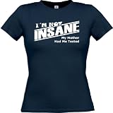 Produkt-Bild: Lady-Shirt The Big Bang Theory I&acute;M Not INSANE My Mother Had Me Tested diverse Farben, Kultshirt XS-XL