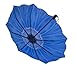 GALLERIA ENTERPRISES, INC. Blue Daisy Auto Open/Close Folding Umbrella