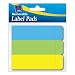 Avery Removable Label Pad, 1 x 3 Inches, Assorted, Neon, 120 Labels (22011)