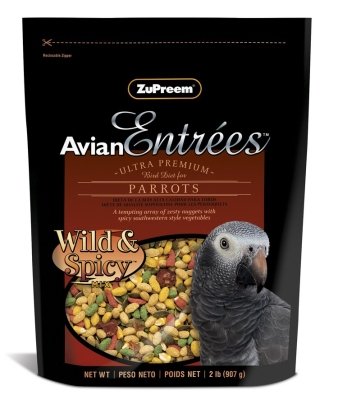 Zupreem AvianEntrees Wild And Spicy Bird Food 