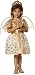 Golden Angel Toddler Halloween Costume Size 2-4