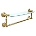 Allied Brass WP-33/24-PC Glass Shelf, 24-Inch x 5-Inch, Satin Brass