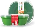 Preserve Square 25-Ounce Food-Storage Container, Set of 2, Apple Green