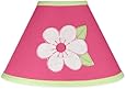 Pink and Green Flower Collection Lamp Shade by Sweet Jojo Designs
