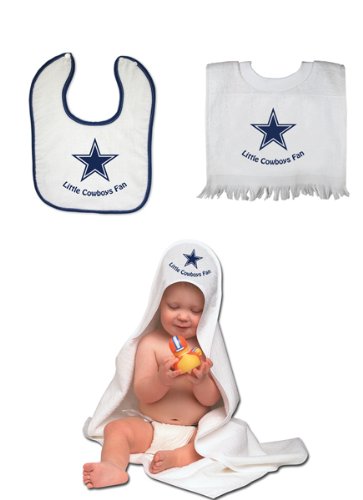 McArthur Dallas Cowboys Toddler Bib and Bath Set