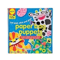 ALEX TOYS LITTLE HANDS PAPER BAG PUPPETS