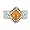 Sterling Silver Orange Chalcedony Ring by Sajen, Size 9