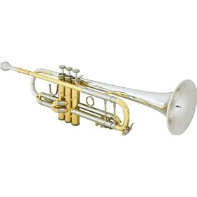 Bach 180-43 Stradivarius Series Bb Trumpet, Lacquer Sterling Silver Bell by 