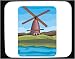 Decorated Mouse Pad with dutch, regenerate, energy, Belgium, windmill, generator, Eur...