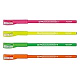 クツワ 鉛筆の蛍光マーカー RF017GR-4SKU 4色セット