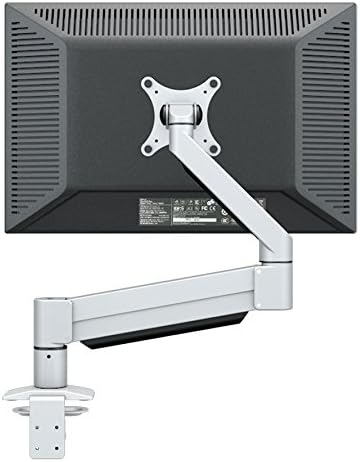 MULUX M1 Flexible Desk Clamp Mount LCD Articulating Flat Panel Monitor Stand (Silver)