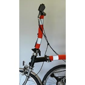 HiVisBike O280x110 HiVis High Visibility Bicycle Frame Cover in Orange