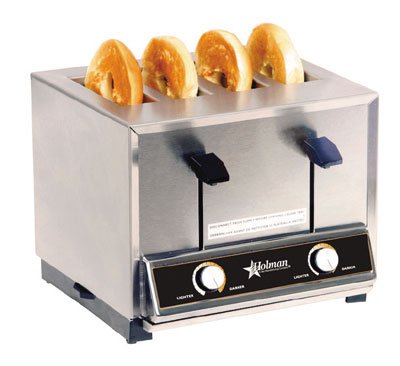 208/240 Volt Star Holman BT4 Commercial 4 Slice Pop Up Bagel Toaster