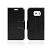 Galaxy S6 Edge Plus Case, ACEABOVE [Kickstand] Samsung Galaxy S6 Edge Plus Wallet Case [Ultra Slim] Premium PU Leather Flip Cover - Flip Case for Samsung Galaxy S6 Edge+ / Plus (2015) - Black