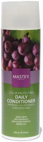 Mastey Color Protection Daily Conditioner, 8 Ounce (Pack of 12)