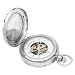 Charles Hubert 3845 Two-Tone Mechanical Picture Frame Pocket Watch image 1