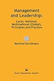 Management and leadership : local, national, multinational (global), principles and practice
